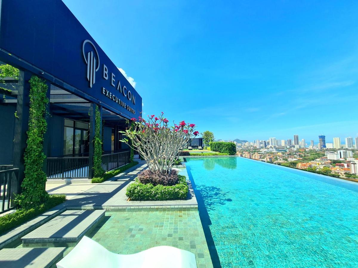 Beacon Executive Suite - Skypool Penang View จอร์จทาวน์ ภายนอก รูปภาพ