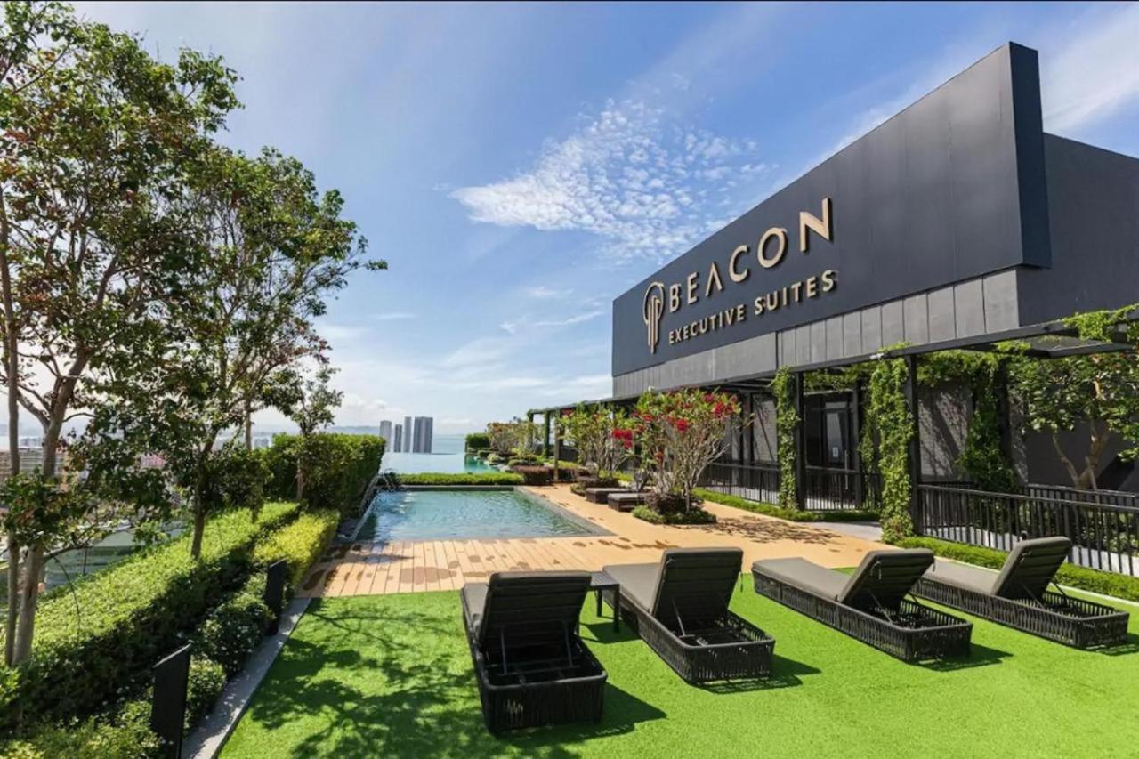 Beacon Executive Suite - Skypool Penang View จอร์จทาวน์ ภายนอก รูปภาพ